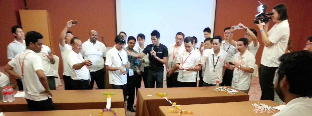 Indoor facilitation workshop